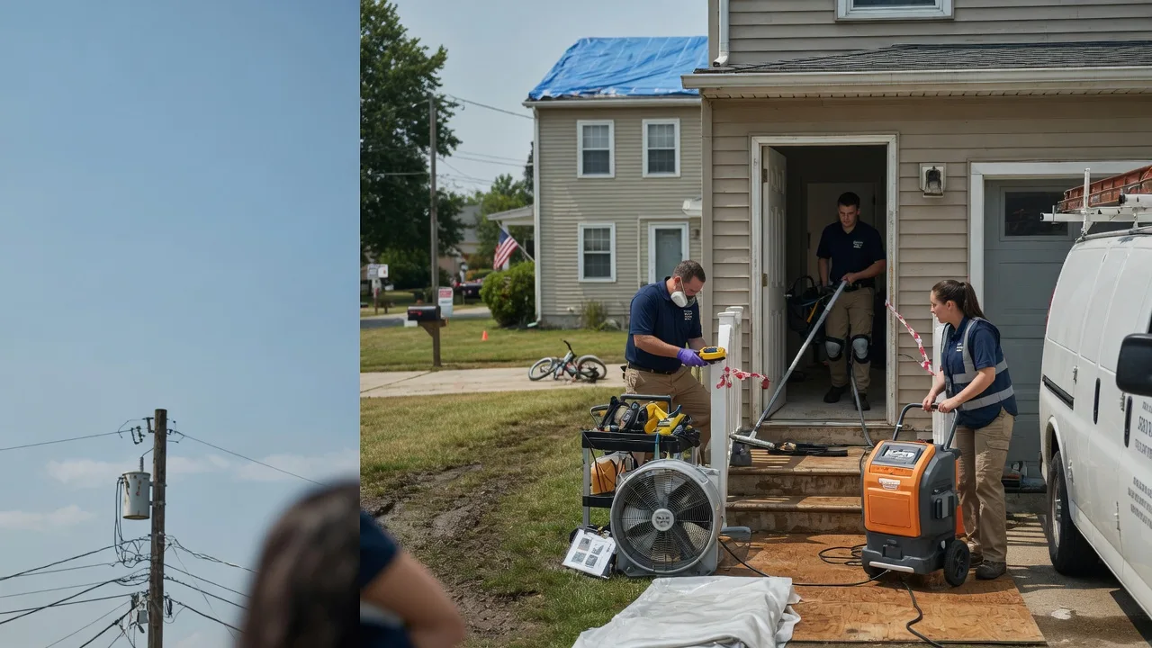 Water Damage Repair in Versailles, NY near me